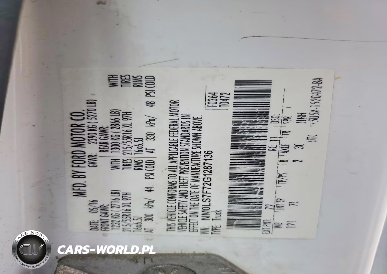 2016 Ford Transit Connect Xlt Delivery Van VIN:NM0LS7F72G1287136 - 12