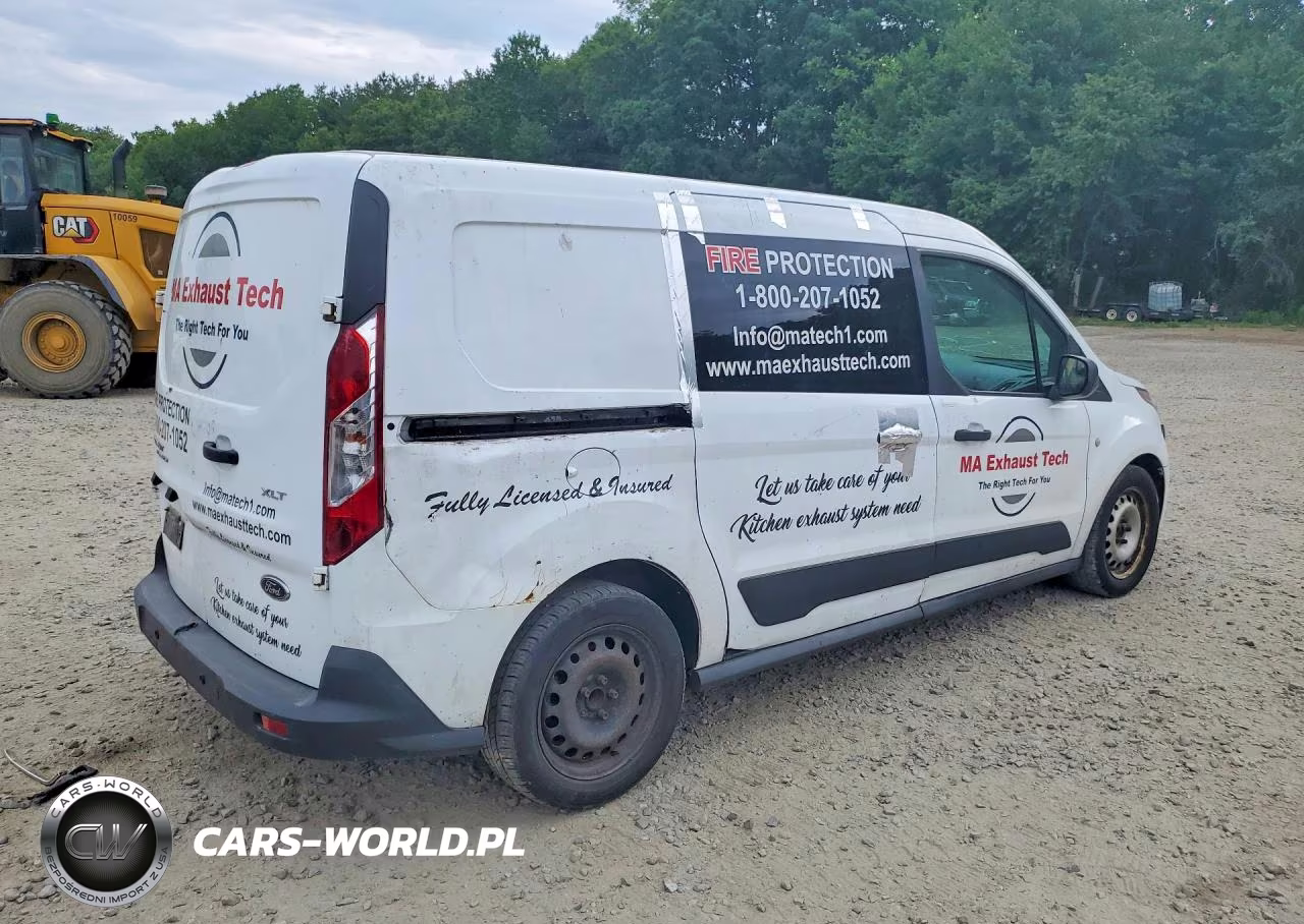 2016 Ford Transit Connect Xlt Delivery Van VIN:NM0LS7F72G1287136 - 3