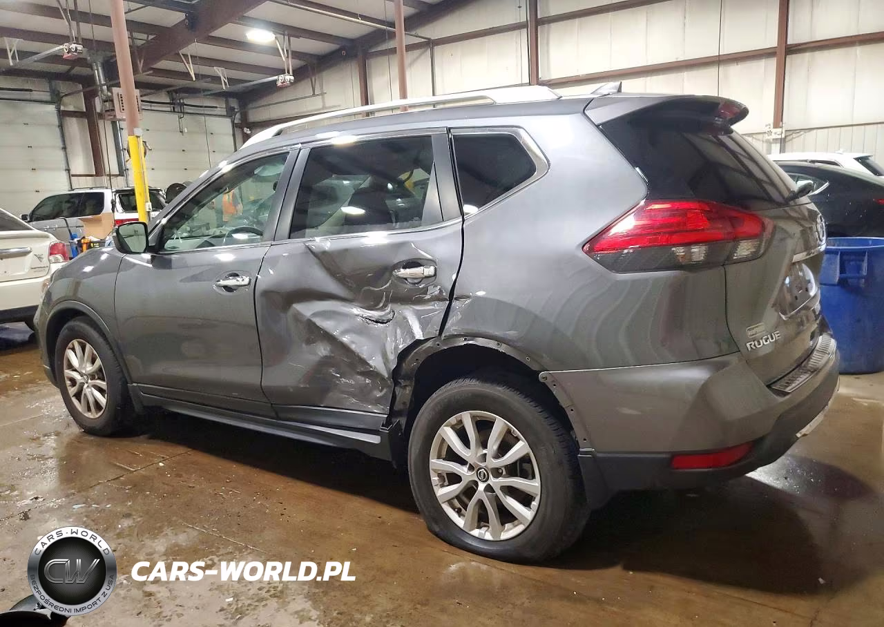 2017 Nissan Rogue Sv VIN:JN8AT2MV5HW020545 - 2