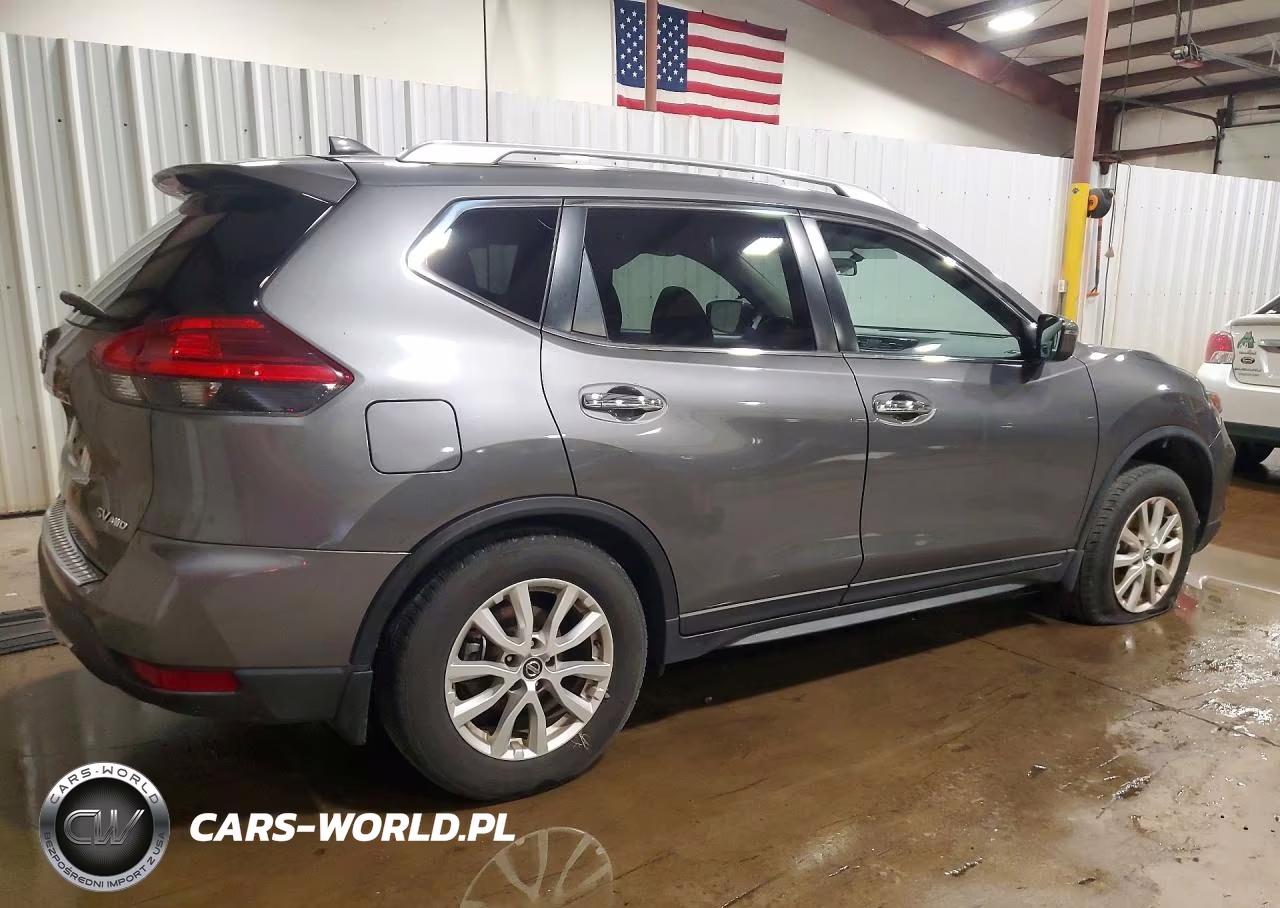 2017 Nissan Rogue Sv VIN:JN8AT2MV5HW020545 - 3