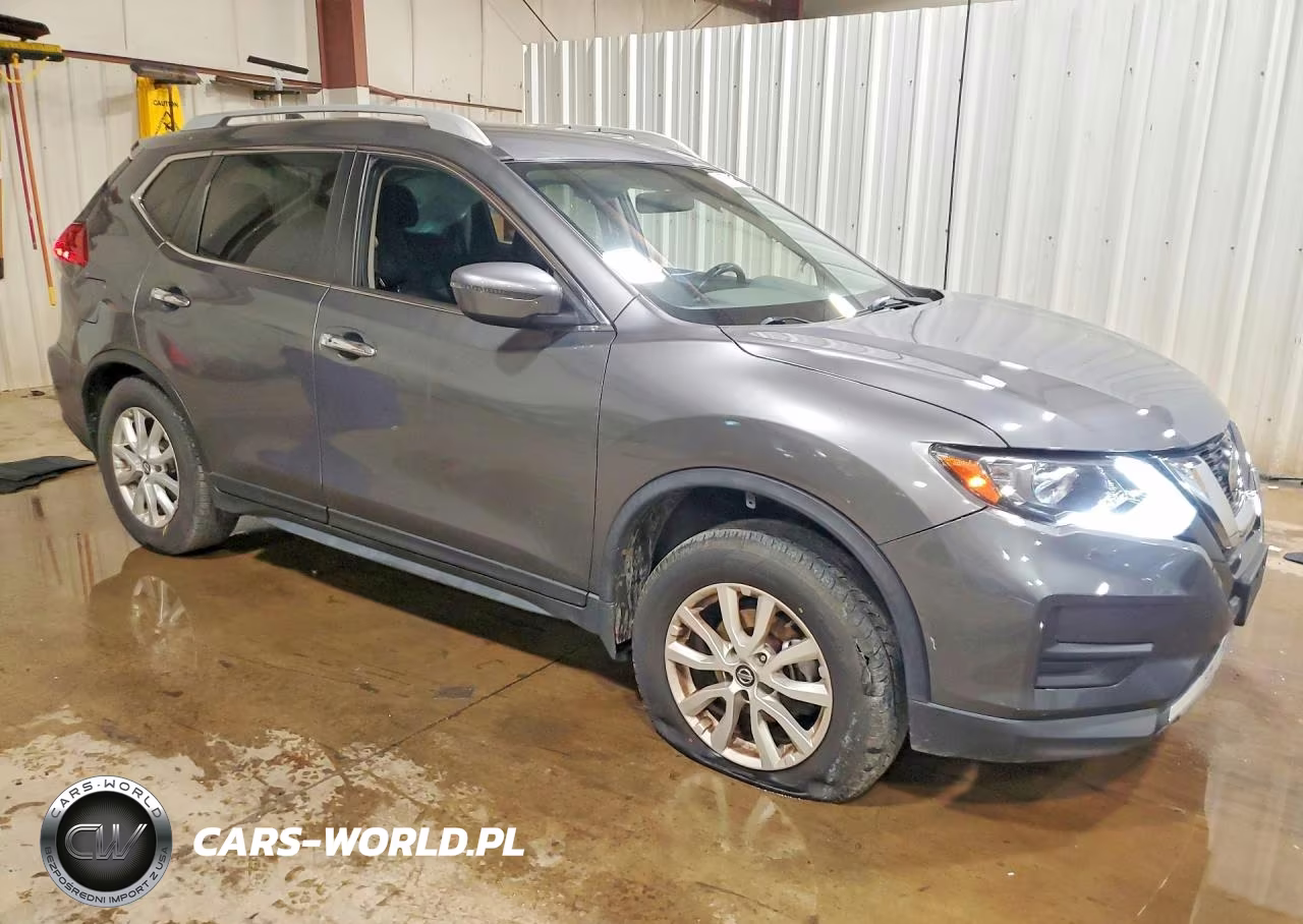 2017 Nissan Rogue Sv VIN:JN8AT2MV5HW020545 - 4