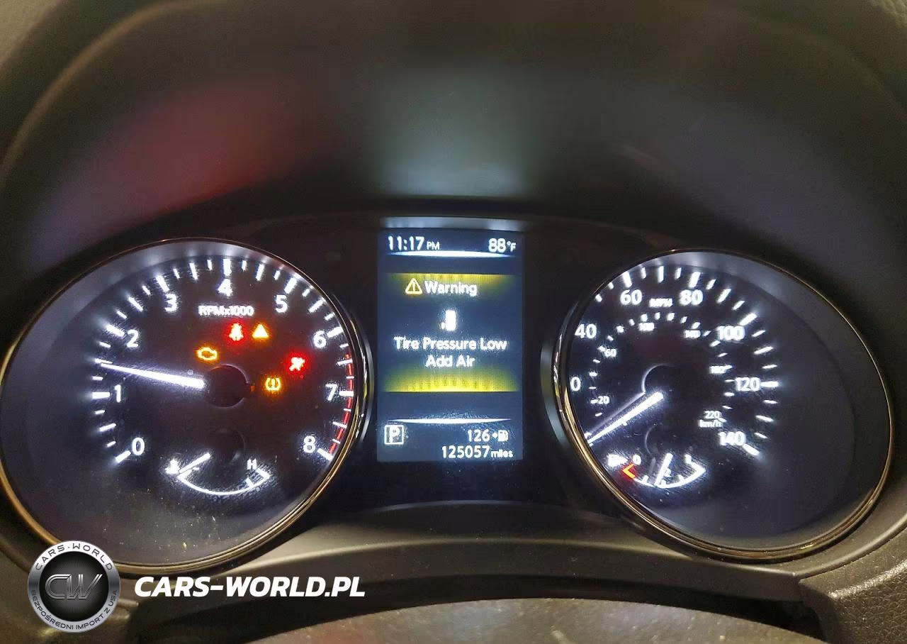 2017 Nissan Rogue Sv VIN:JN8AT2MV5HW020545 - 9