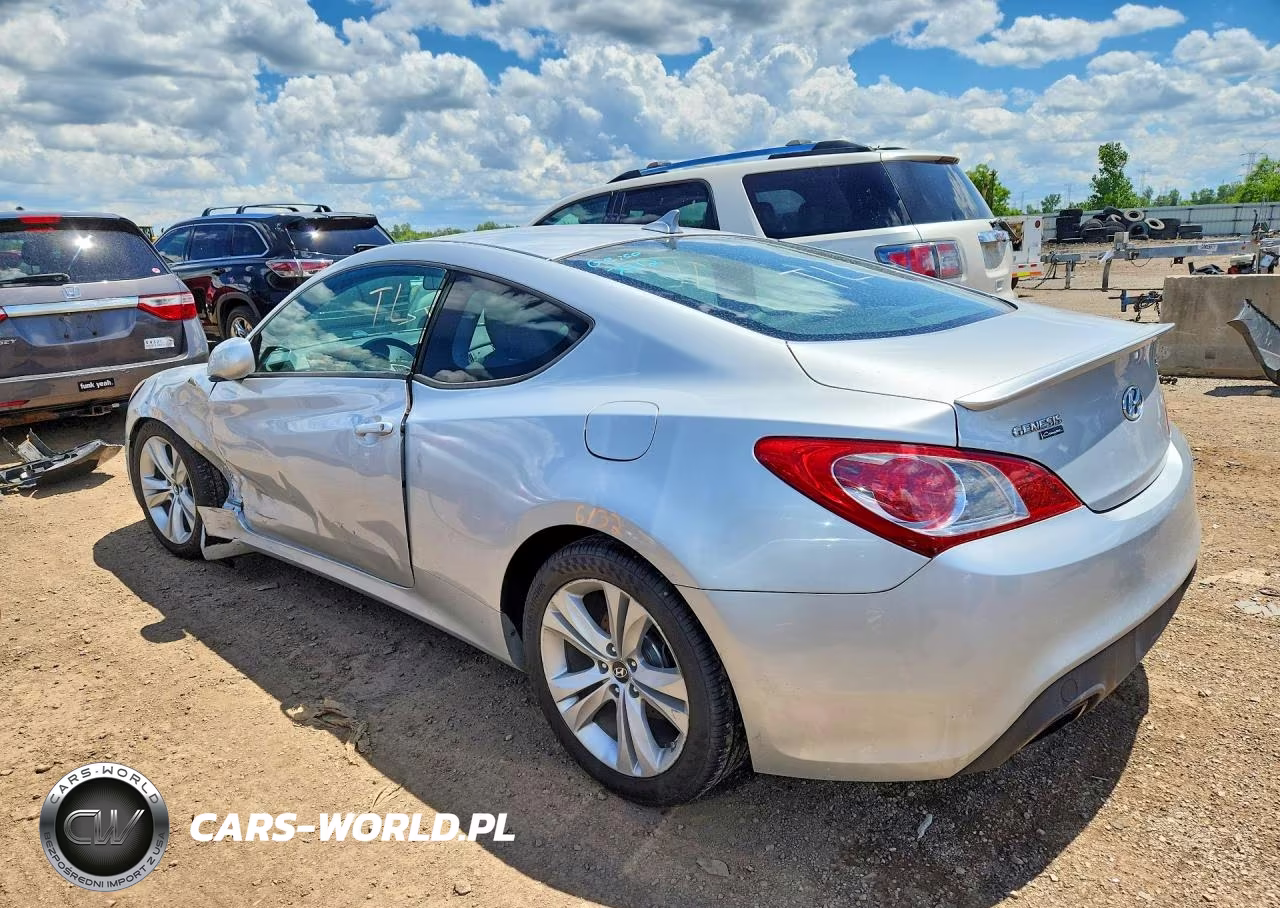 2010 Hyundai Genesis Coupe 3.8L VIN:KMHHU6KH8AU042399 - 2