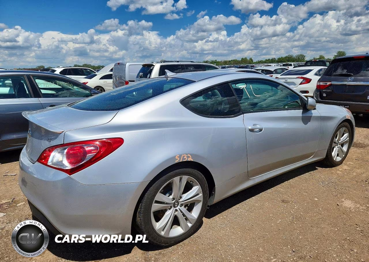 2010 Hyundai Genesis Coupe 3.8L VIN:KMHHU6KH8AU042399 - 3