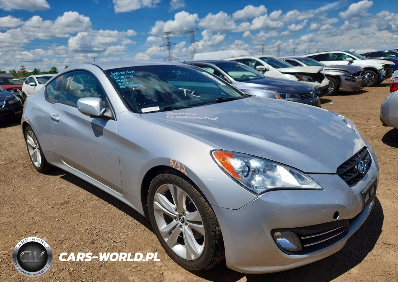 2010 Hyundai Genesis Coupe 3.8L VIN:KMHHU6KH8AU042399 - 4