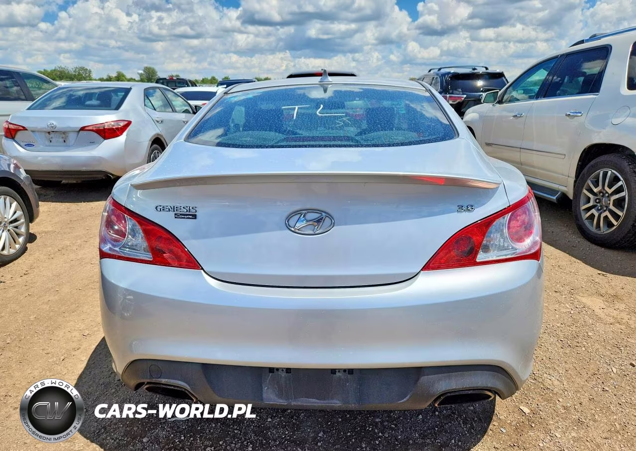 2010 Hyundai Genesis Coupe 3.8L VIN:KMHHU6KH8AU042399 - 6
