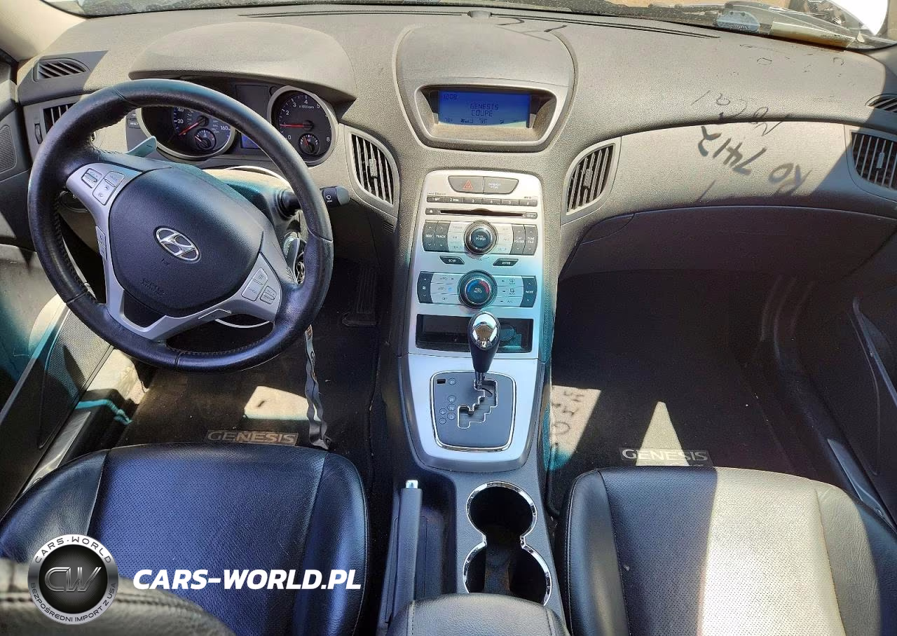 2010 Hyundai Genesis Coupe 3.8L VIN:KMHHU6KH8AU042399 - 8