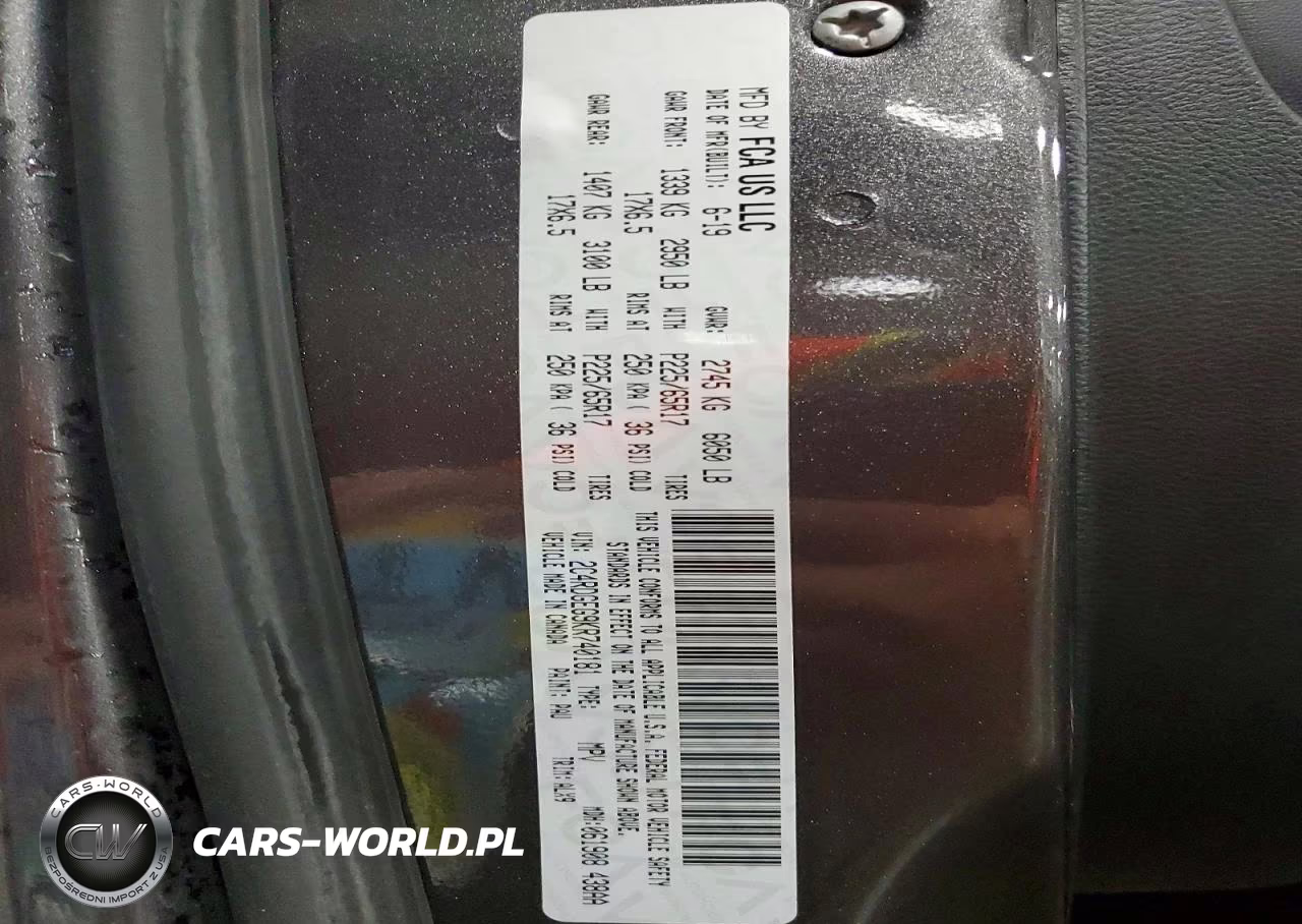 2019 Dodge Grand Caravan Gt VIN:2C4RDGEG9KR740181 - 13