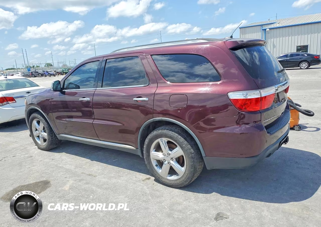 2012 Dodge Durango Citadel VIN:1C4SDJET5CC120112 - 2