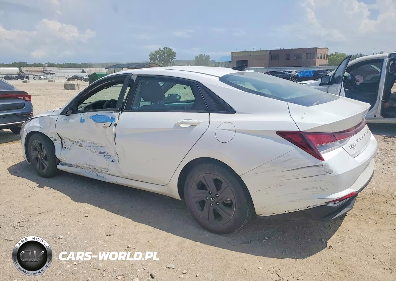 2021 Hyundai Elantra Sel VIN:5NPLM4AG8MH022597 - 2