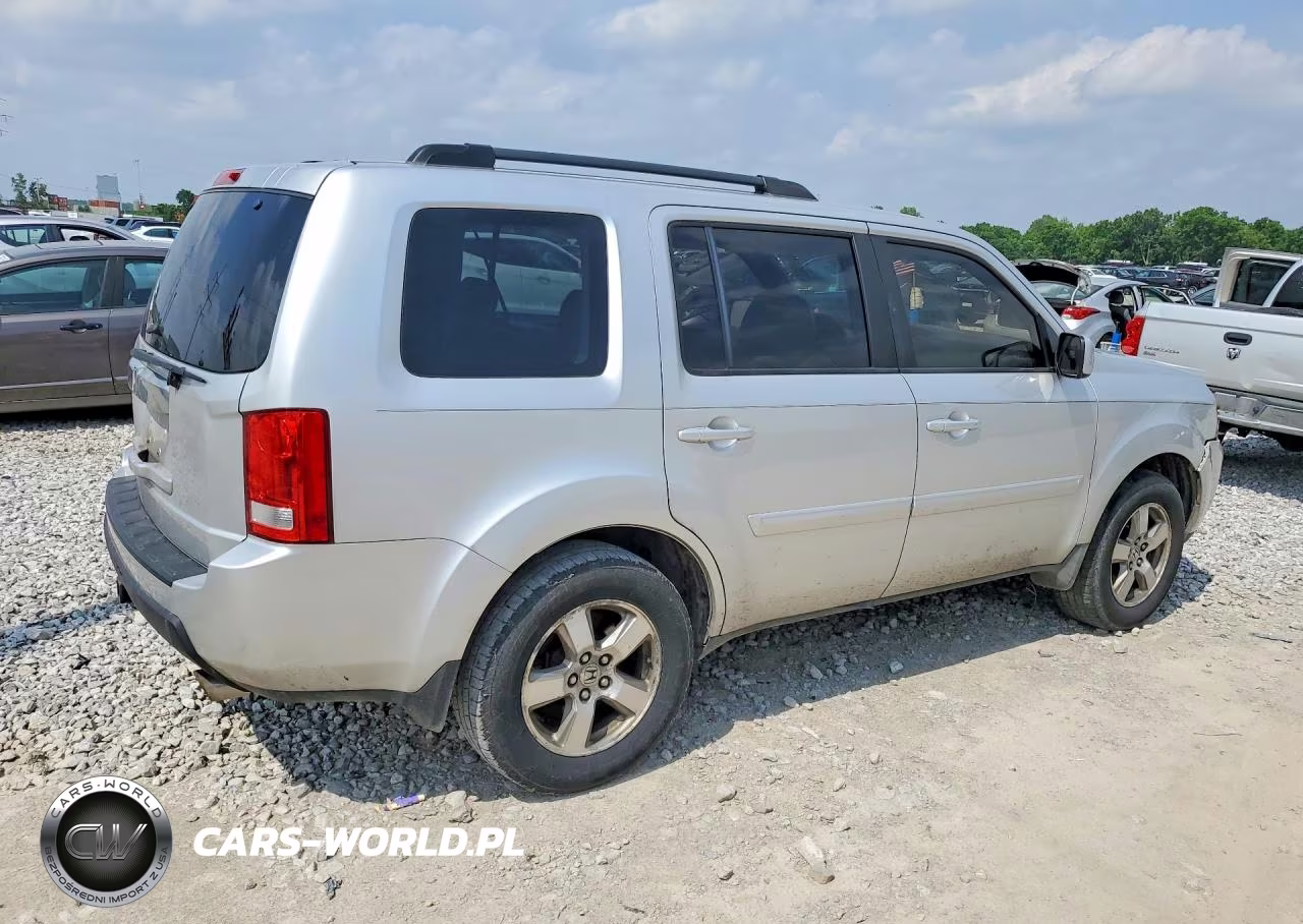 2009 Honda Pilot Exl VIN:5FNYF38549B022908 - 3