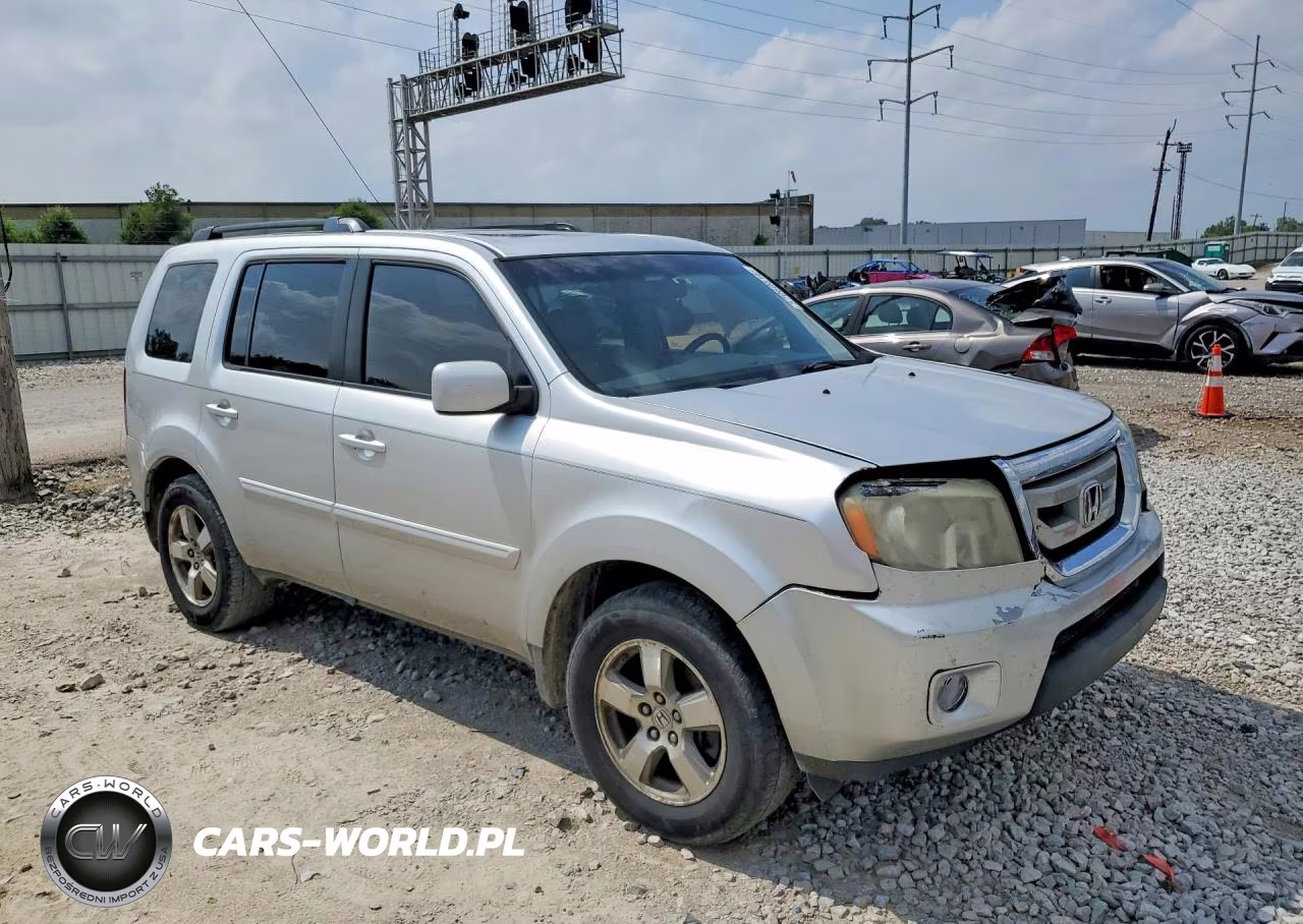 2009 Honda Pilot Exl VIN:5FNYF38549B022908 - 4