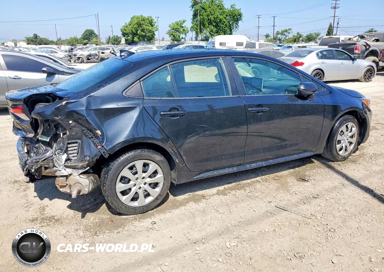 2020 Toyota Corolla Le VIN:5YFEPRAE6LP042859 - 3