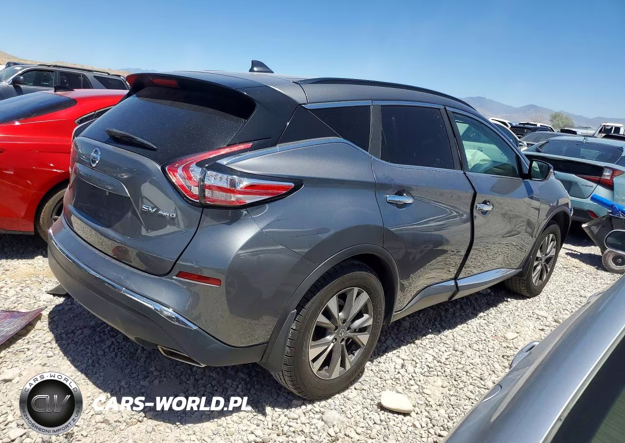 2016 Nissan Murano Sv VIN:5N1AZ2MH4GN151650 - 3