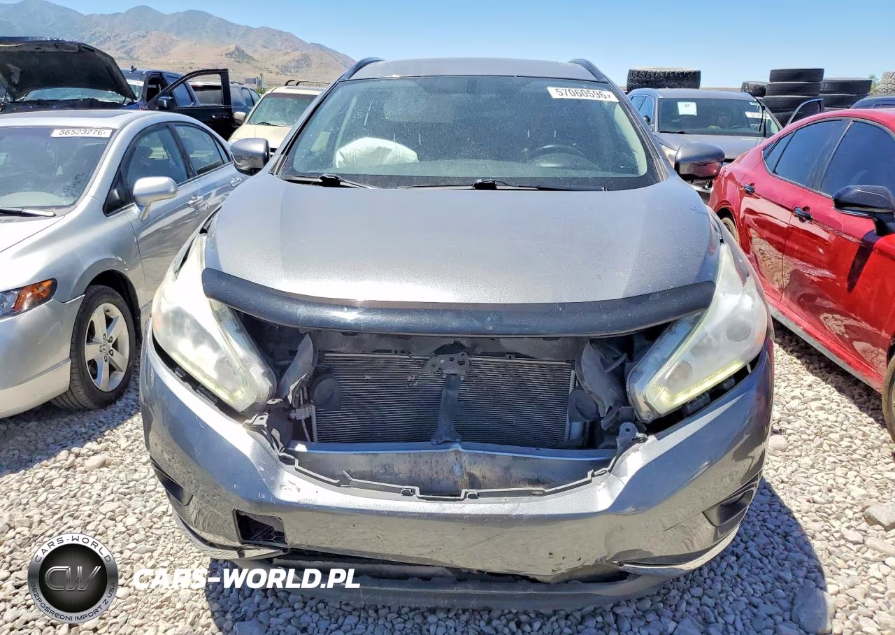 2016 Nissan Murano Sv VIN:5N1AZ2MH4GN151650 - 5
