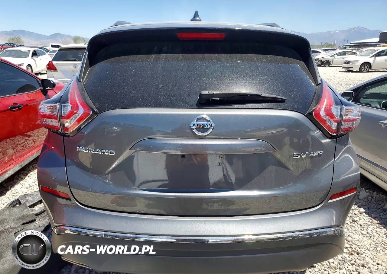 2016 Nissan Murano Sv VIN:5N1AZ2MH4GN151650 - 6