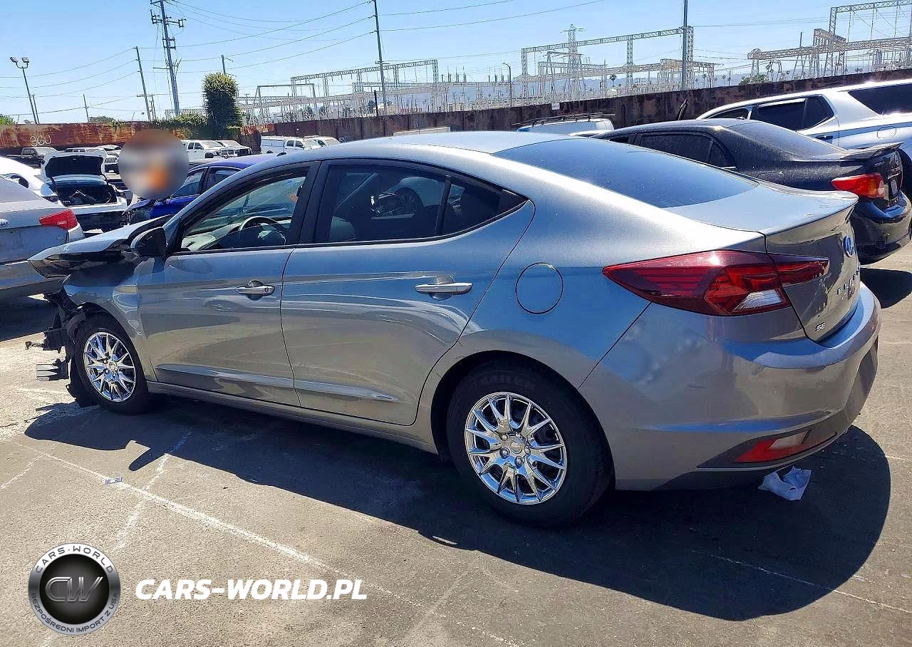 2019 Hyundai Elantra Se VIN:KMHD74LF7KU784463 - 2