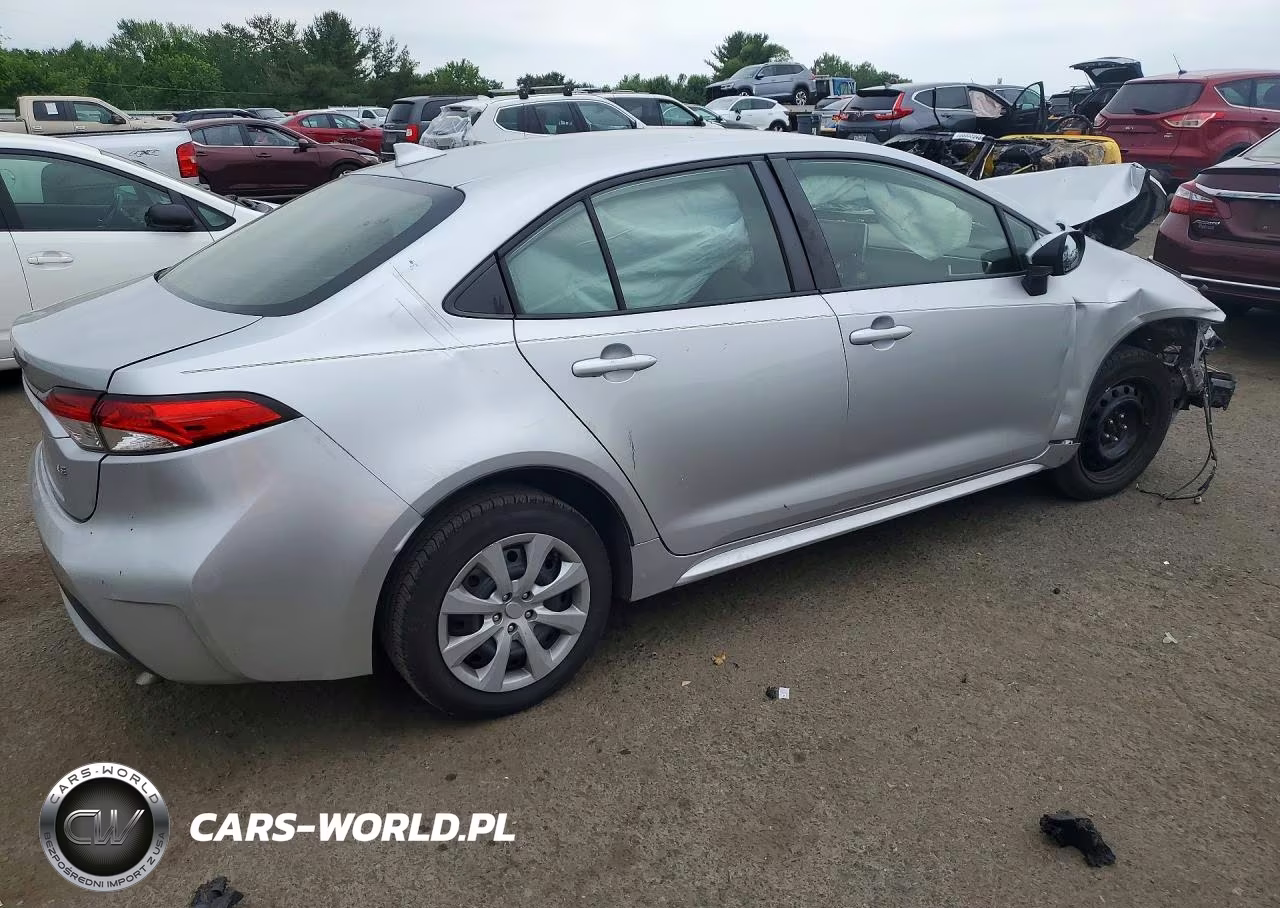 2020 Toyota Corolla Le VIN:JTDEPRAE2LJ023374 - 3