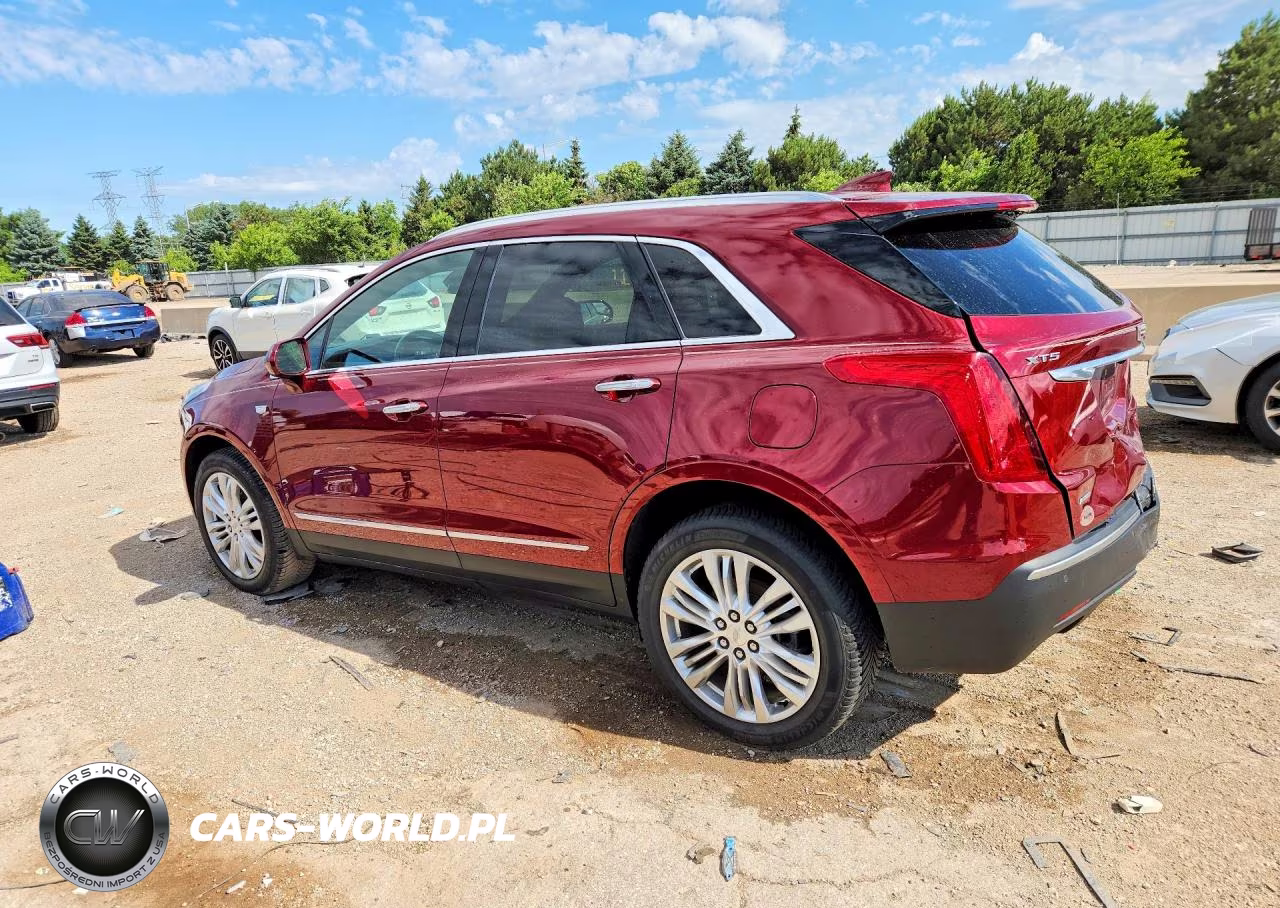 2017 Cadillac Xt5 Premium Luxury VIN:1GYKNERS4HZ192262 - 2