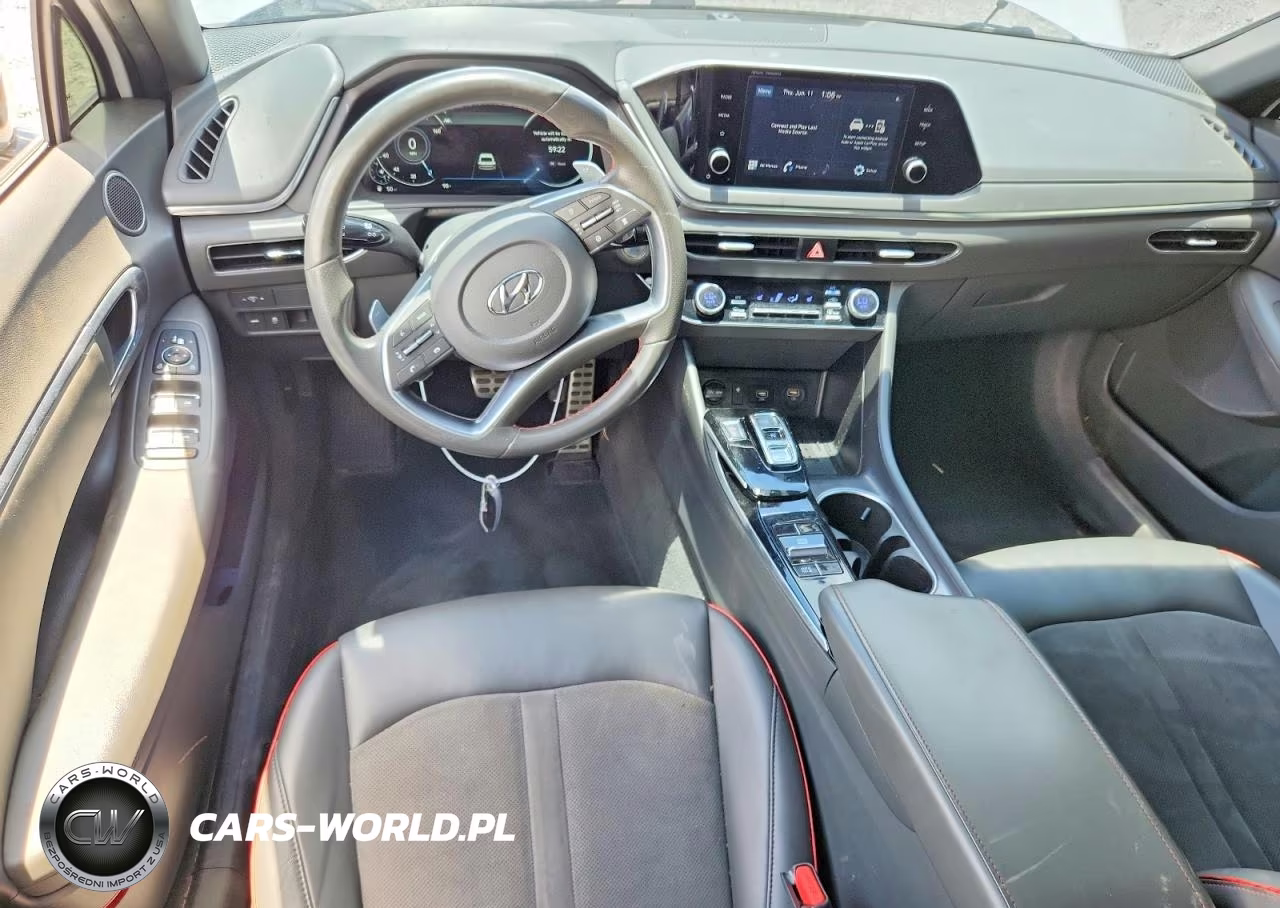 2021 Hyundai Sonata Sel Plus VIN:5NPEJ4J2XMH120293 - 8