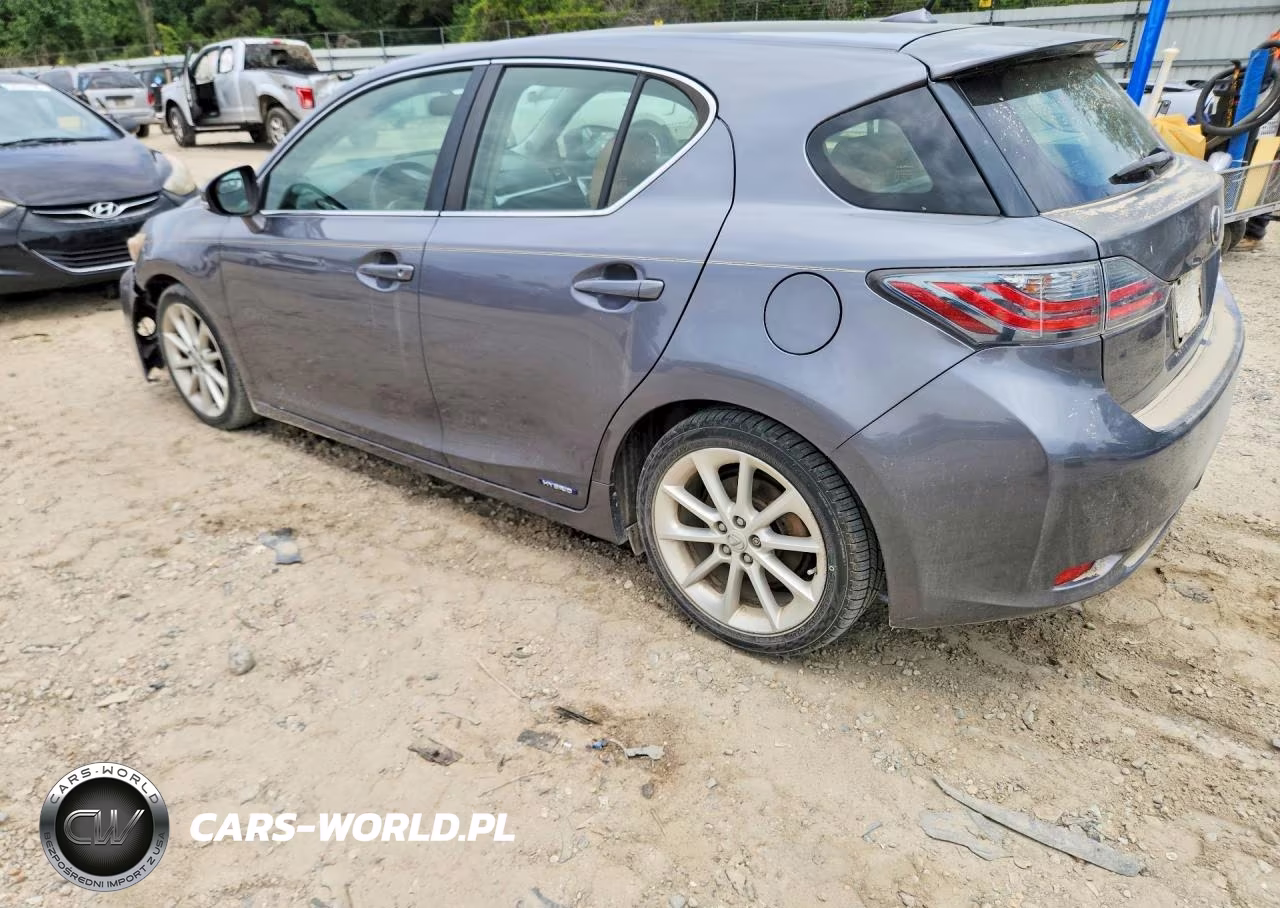 2012 Lexus Ct 200 VIN:JTHKD5BH8C2082760 - 2
