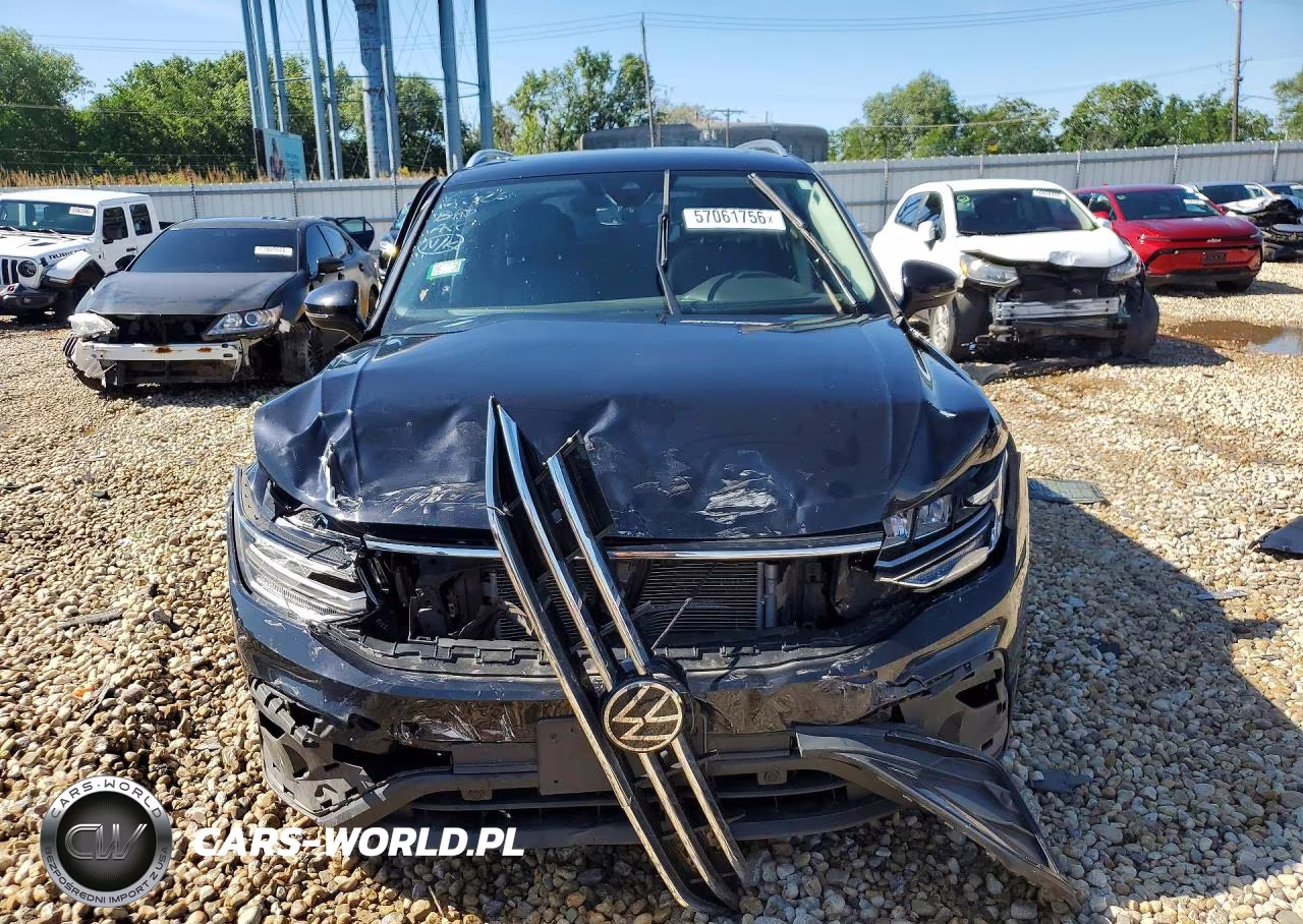 2022 Volkswagen Tiguan Se VIN:3VV2B7AX3NM038397 - 5
