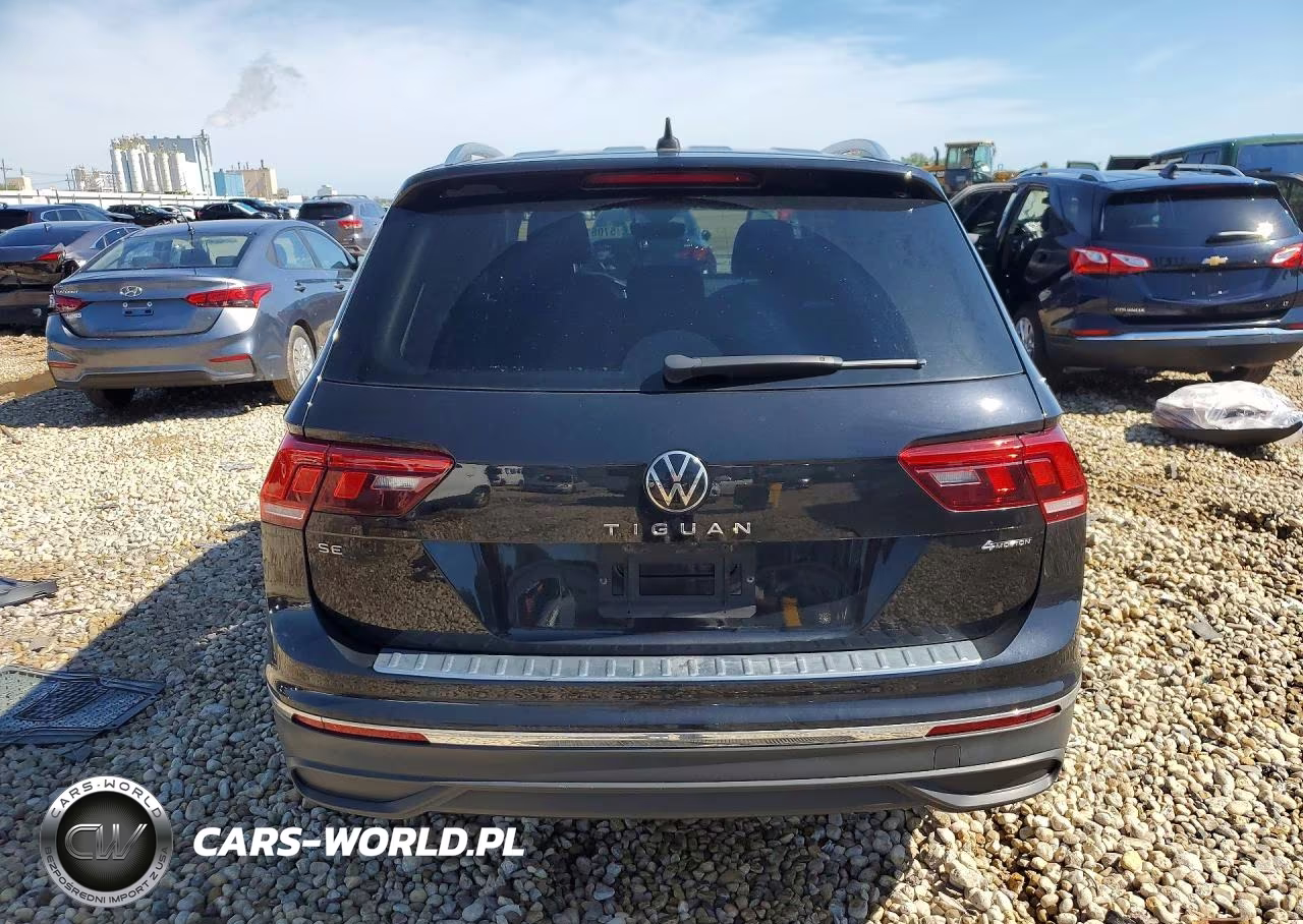 2022 Volkswagen Tiguan Se VIN:3VV2B7AX3NM038397 - 6