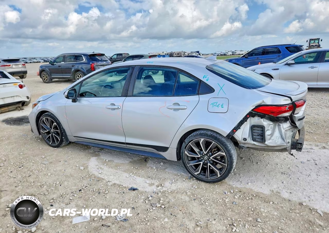 2022 Toyota Corolla Se VIN:5YFS4MCE2NP121945 - 2