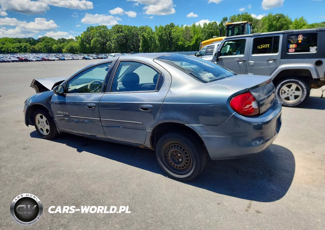 2001 Dodge Neon Se VIN:1B3ES46C51D222165 - 2