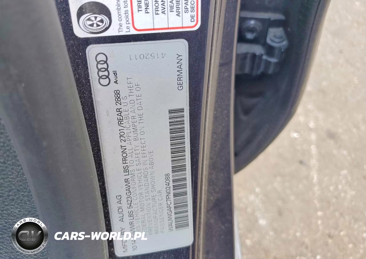 2015 Audi A7 Premium Plus VIN:WAUWGAFC7FN024088 - 13