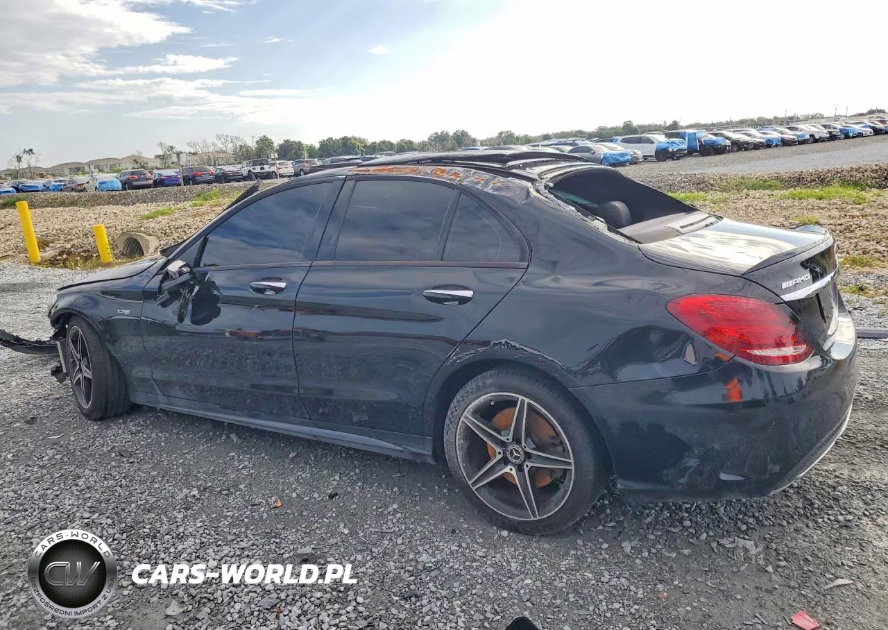 2018 Mercedes-Benz C 43 4Matic Amg VIN:55SWF6EB3JU243356 - 2