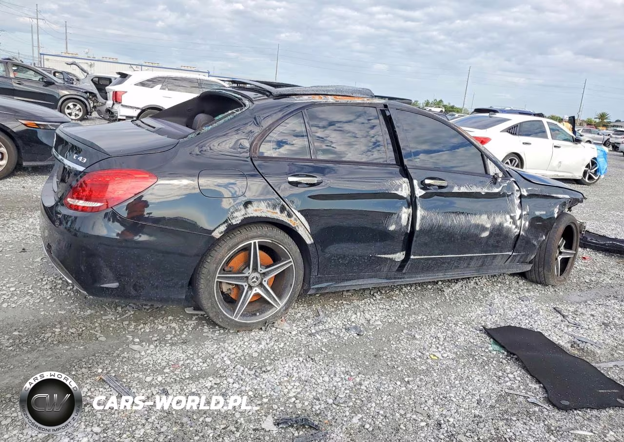 2018 Mercedes-Benz C 43 4Matic Amg VIN:55SWF6EB3JU243356 - 3