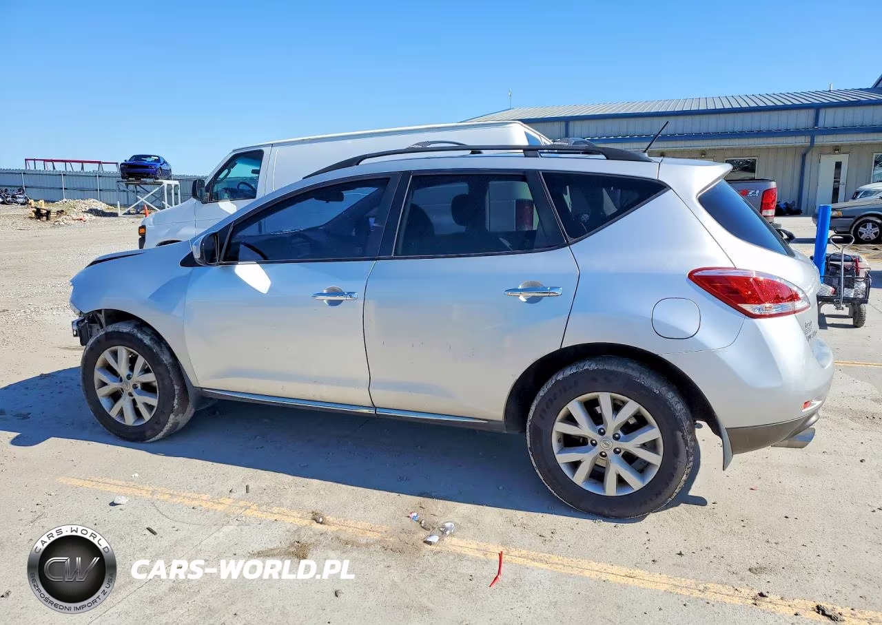 2012 Nissan Murano S VIN:JN8AZ1MWXCW209136 - 2