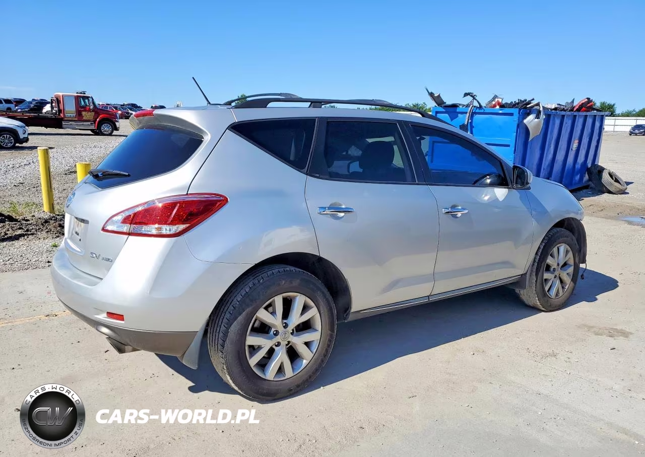 2012 Nissan Murano S VIN:JN8AZ1MWXCW209136 - 3
