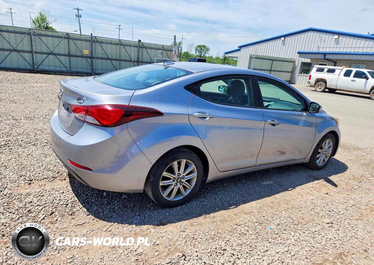 2015 Hyundai Elantra Se VIN:5NPDH4AE5FH611245 - 3