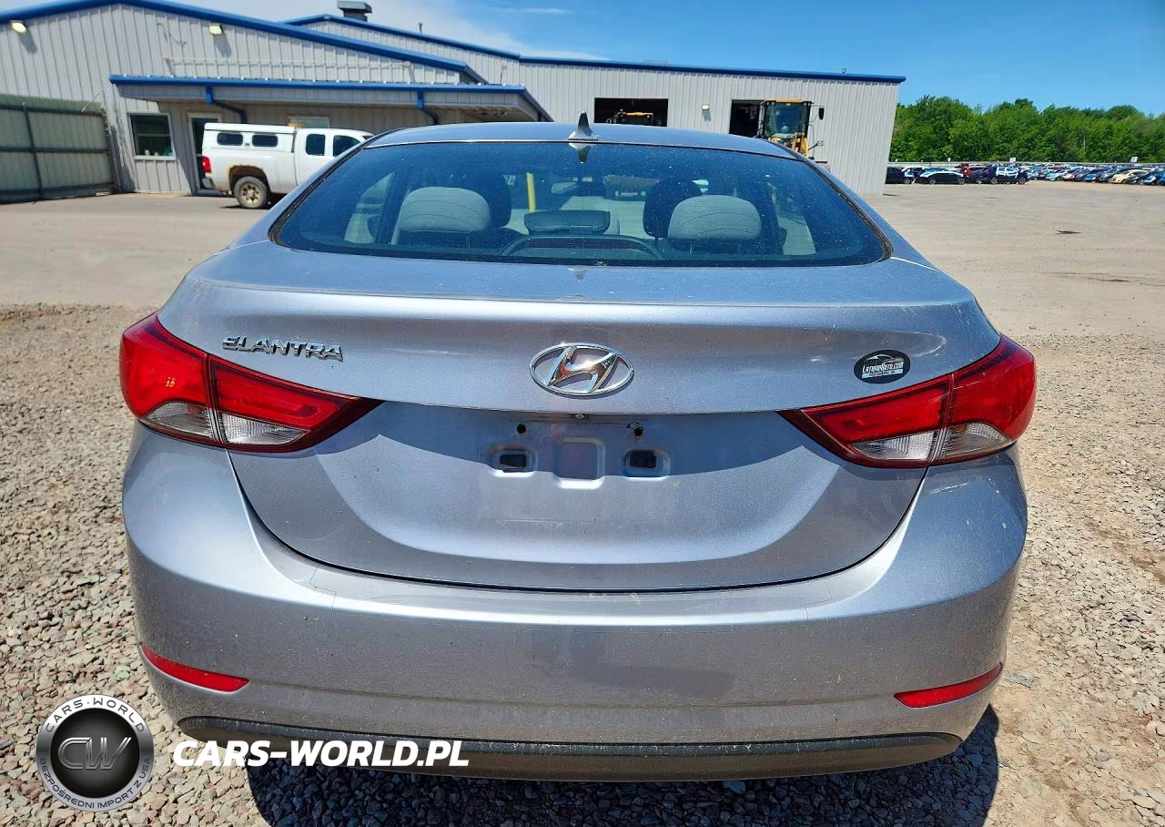 2015 Hyundai Elantra Se VIN:5NPDH4AE5FH611245 - 6