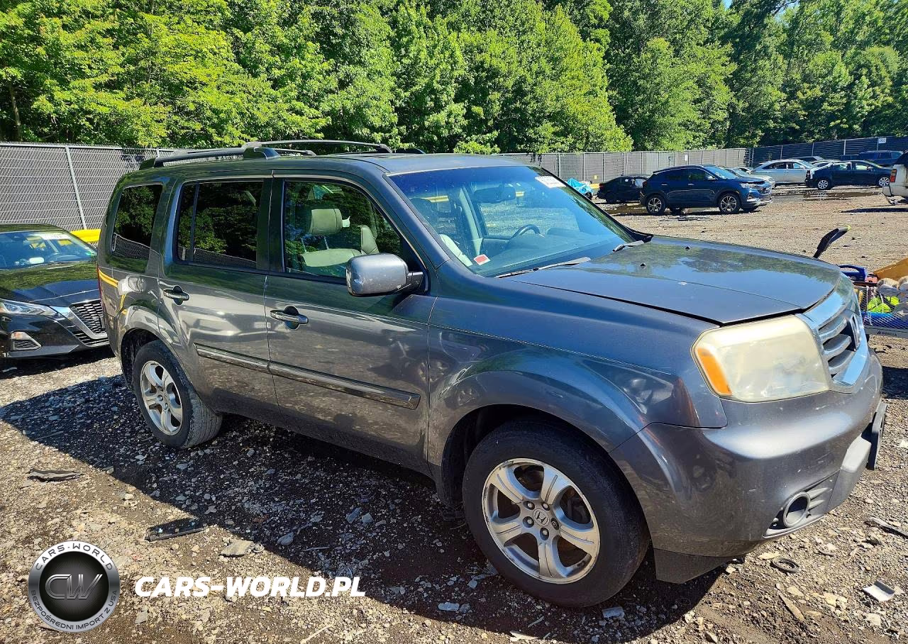 2013 Honda Pilot Exl VIN:5FNYF3H51DB009672 - 4