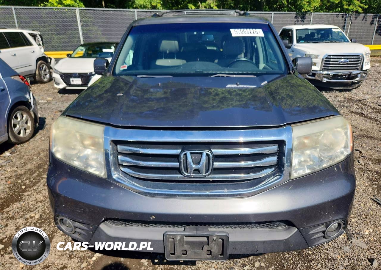 2013 Honda Pilot Exl VIN:5FNYF3H51DB009672 - 5
