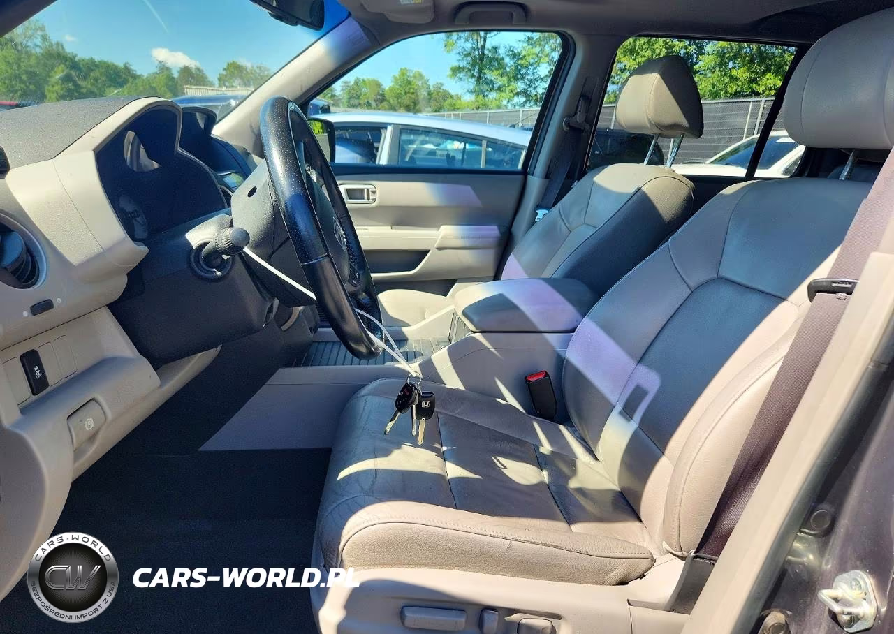 2013 Honda Pilot Exl VIN:5FNYF3H51DB009672 - 7