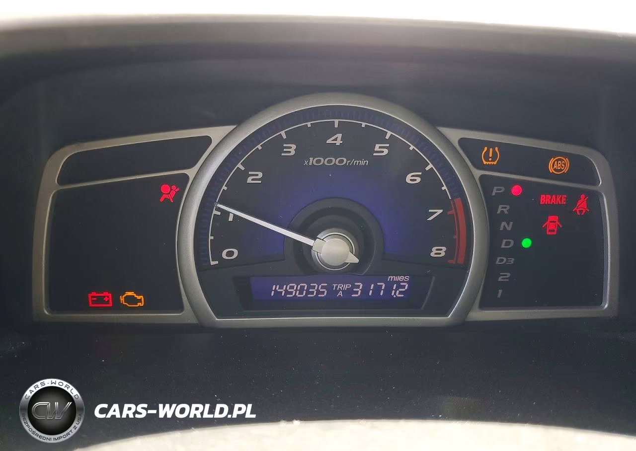 2009 Honda Civic Lx VIN:2HGFA165X9H305922 - 9