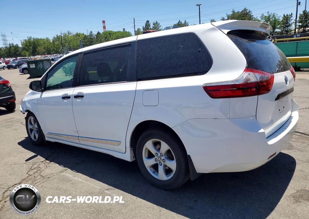 2020 Toyota Sienna L VIN:5TDZZ3DC2LS058843 - 2