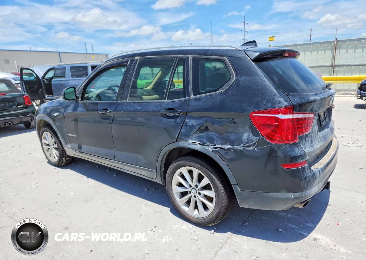 2015 BMW X3 xDrive28D VIN:5UXWY3C54F0E96930 - 2