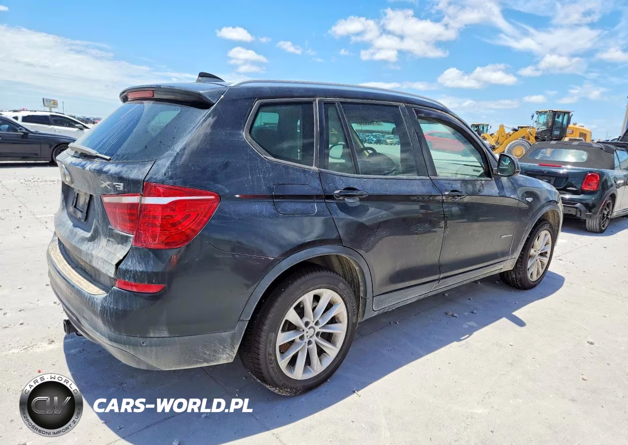 2015 BMW X3 xDrive28D VIN:5UXWY3C54F0E96930 - 3