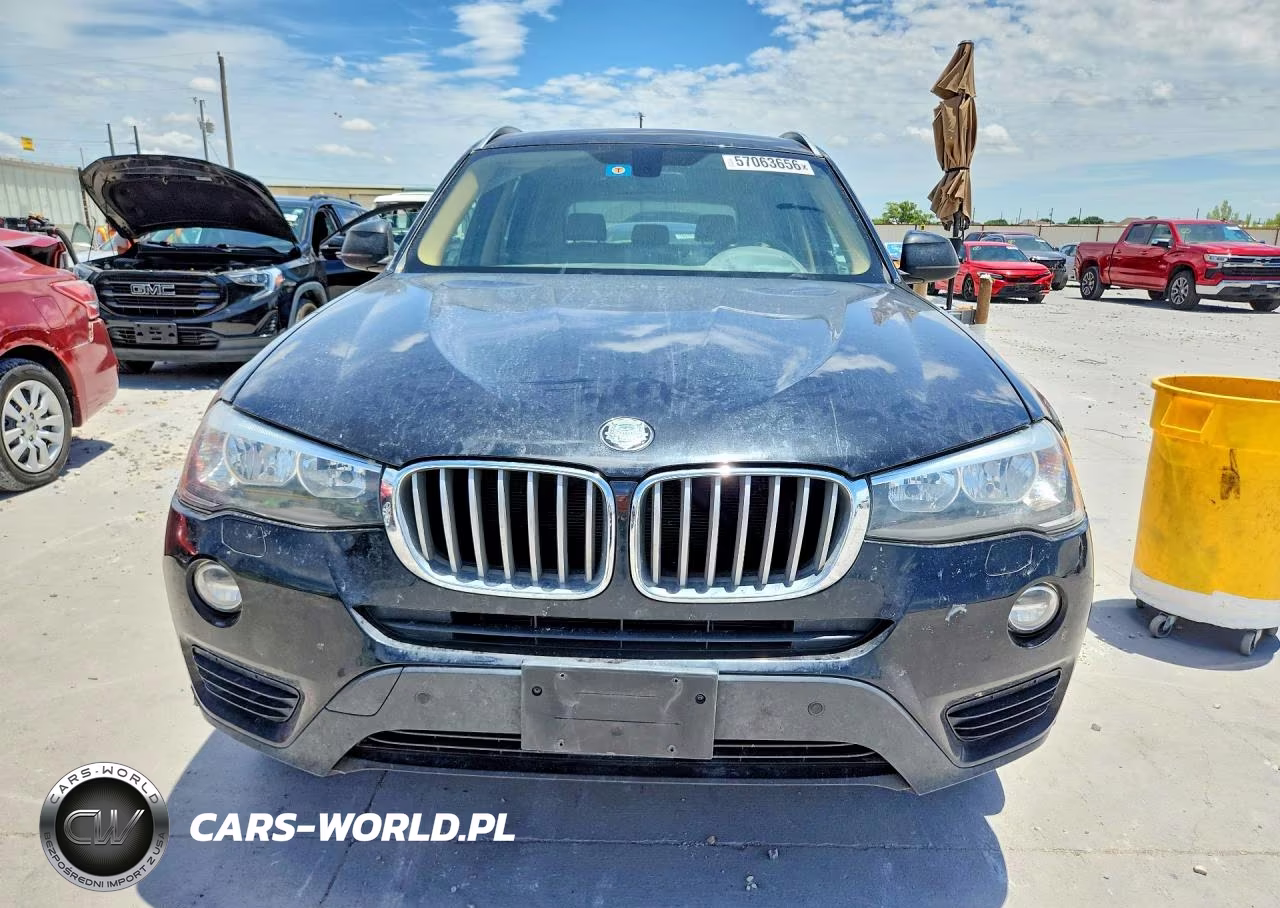2015 BMW X3 xDrive28D VIN:5UXWY3C54F0E96930 - 5