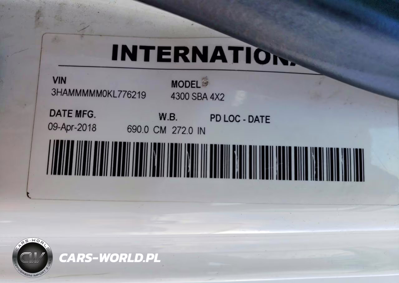 2019 International 4000 4300 VIN:3HAMMMMM0KL776219 - 12