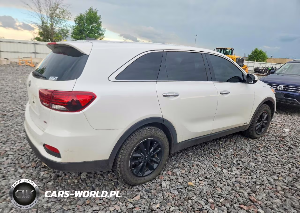 2019 Kia Sorento Lx VIN:5XYPGDA38KG501824 - 3