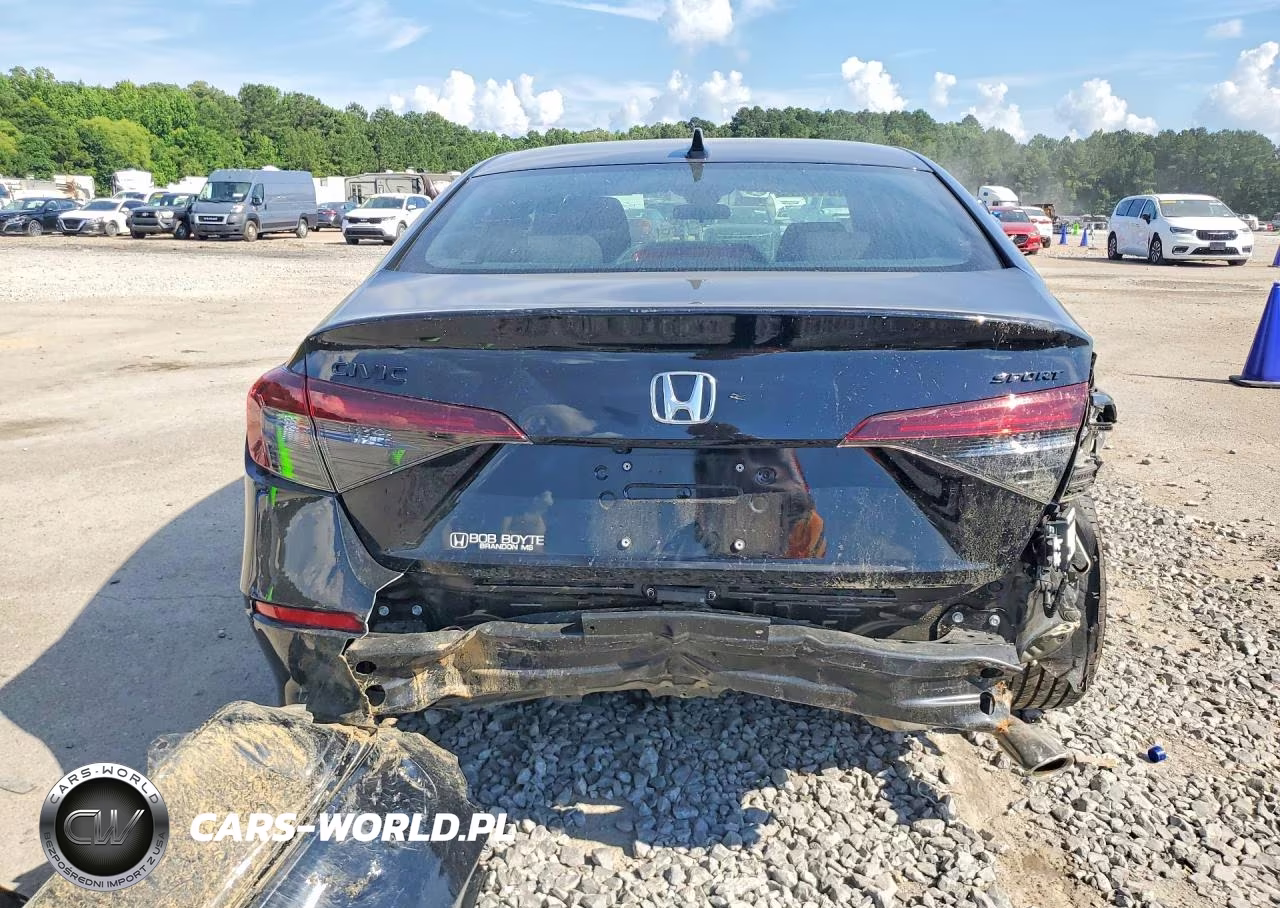 2026 Honda Civic Sport VIN:2HGFE2F52TH543040 - 6