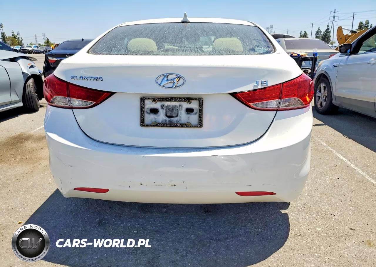 2011 Hyundai Elantra Gls VIN:5NPDH4AE0BH029502 - 6