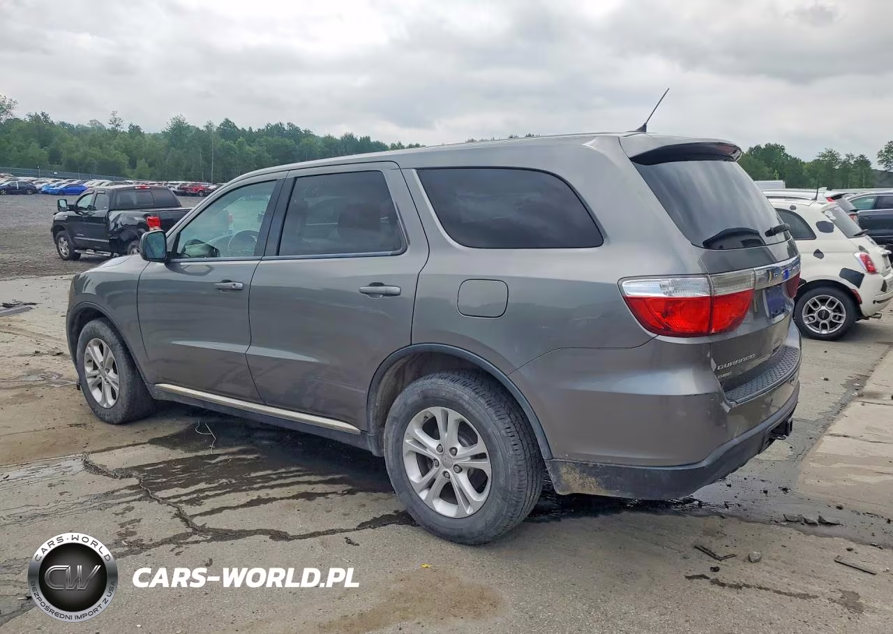 2013 Dodge Durango Sxt VIN:1C4RDJAG7DC527664 - 2