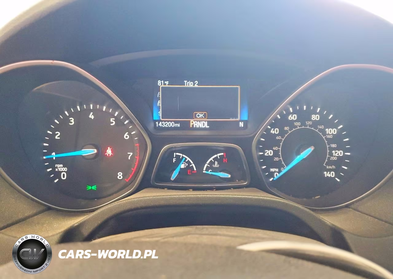 2017 Ford Focus Se VIN:1FADP3F29HL303527 - 9